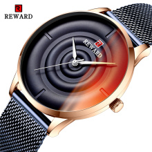 REWARD RD62010M Men Watch Waterproof Colorful Glass Mens Watches Luxury Fashion Sports Quartz Watches For Men Relogio Masculino